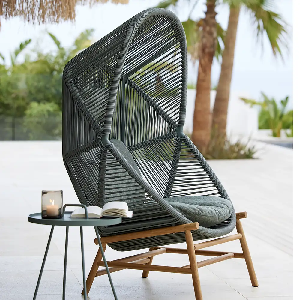 Hive hængestol Dusty green, Weave