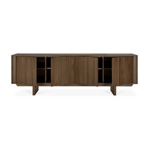 Pillar Sänk Teak 4-dörrars 220x45x70 cm