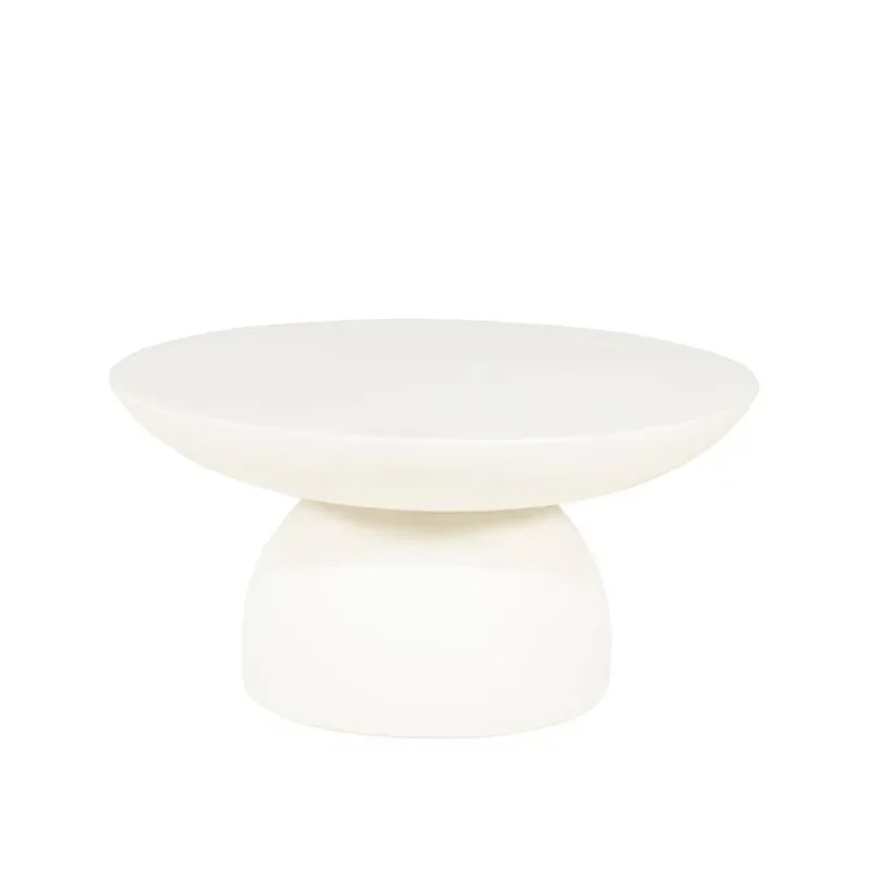 Canto small sofabord 70x70x36 cm jern beige