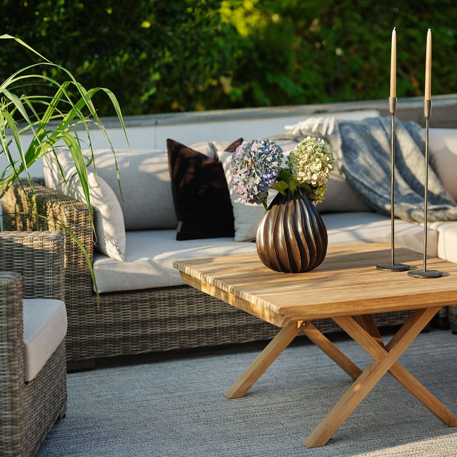 Julita Sofabord 89x89 Natur Brafab