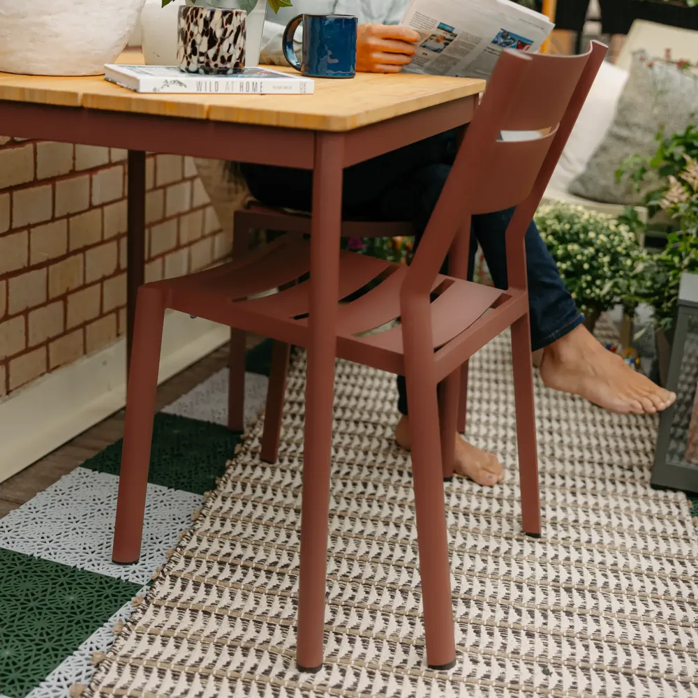 Delia Spisebordsstol Zin Red