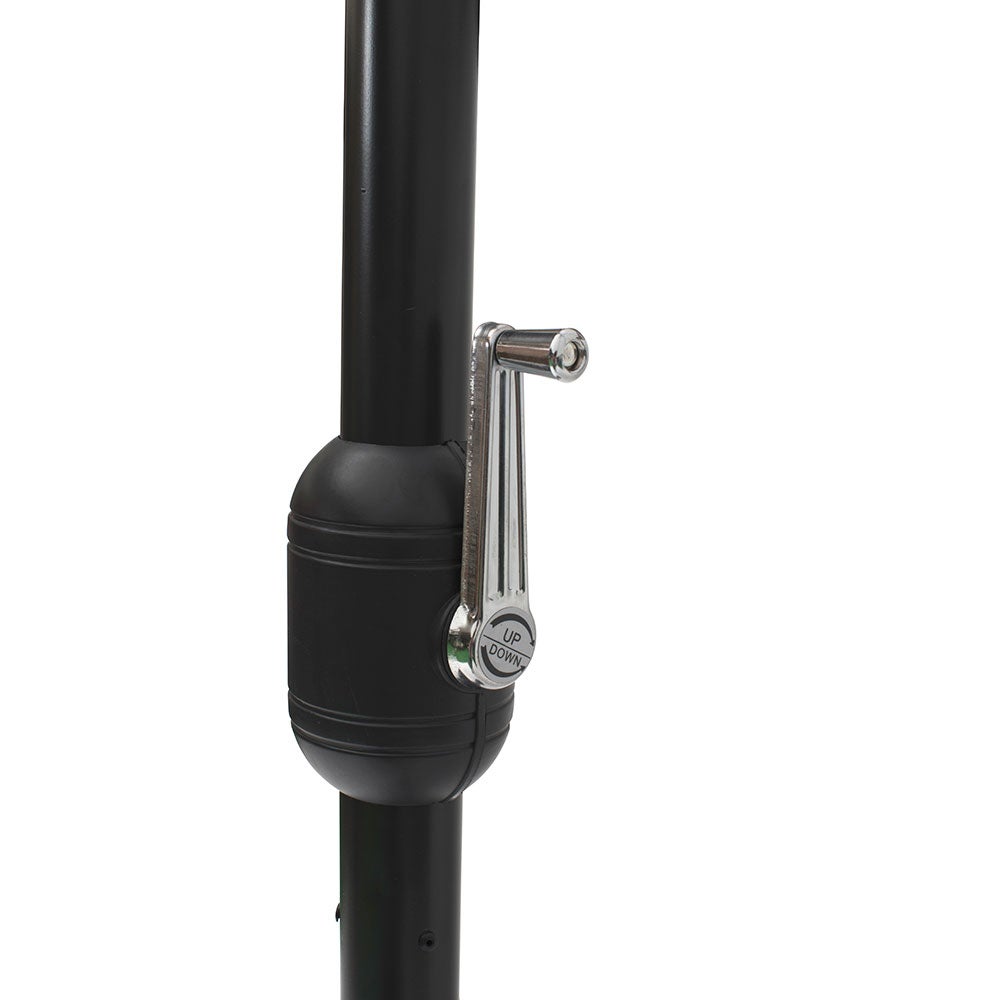 Parasol 300 cm beige aluminium 