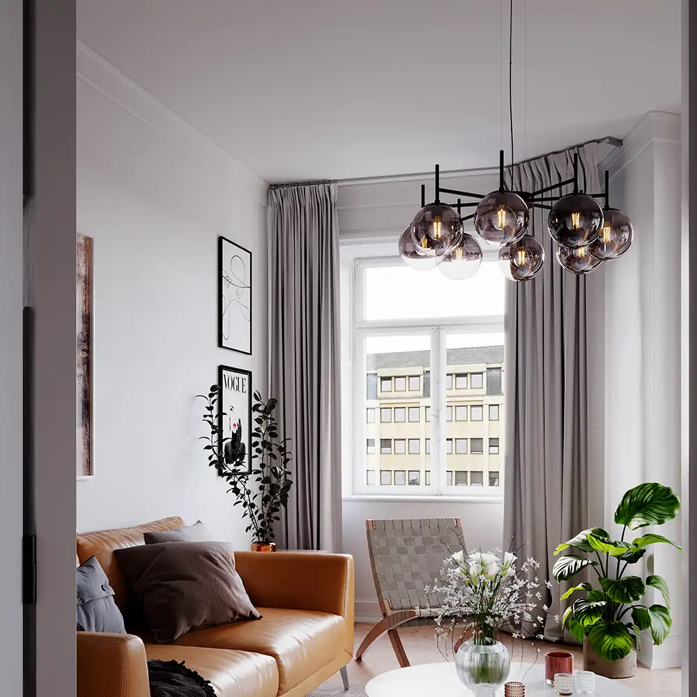 Boyle Loftlampe Grå