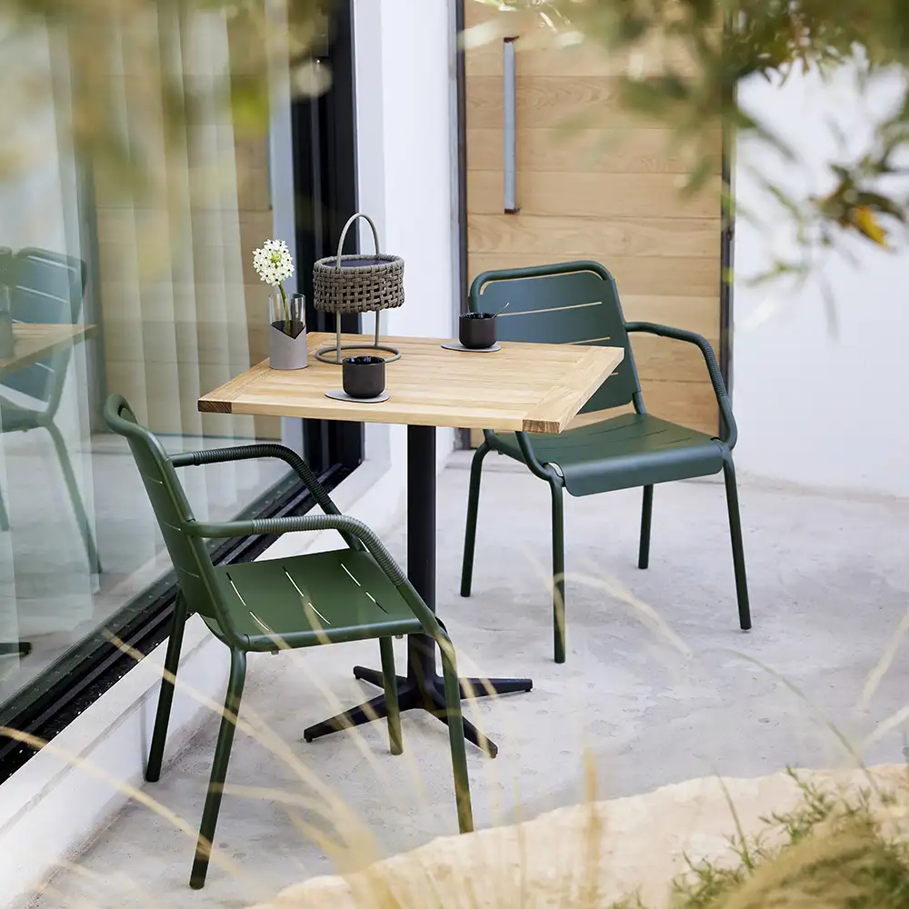 Copenhagen Armlænssstol Weave Dark green