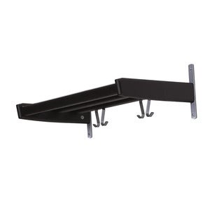 Meja hattehylde 59 cm sortbejdset eg