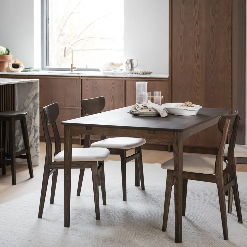 Rodham stol brun eg/beige