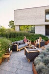 Angle Lounge lænestol inkl Hyndesæt teak grå 