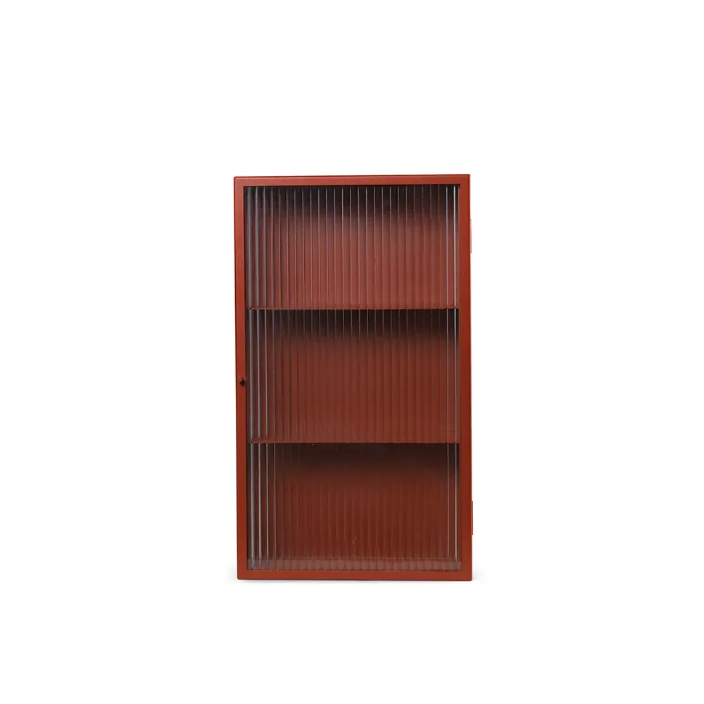 Ferm Living, Badeværelsesskab Haze Oxide Red