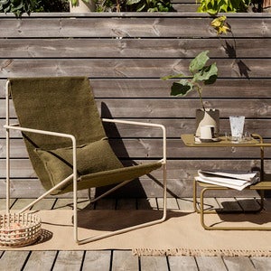 Desert Lounge Lænestol Black/Olive