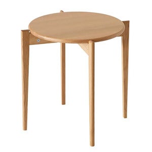Tilia sidebord Ø51 cm olieret eg
