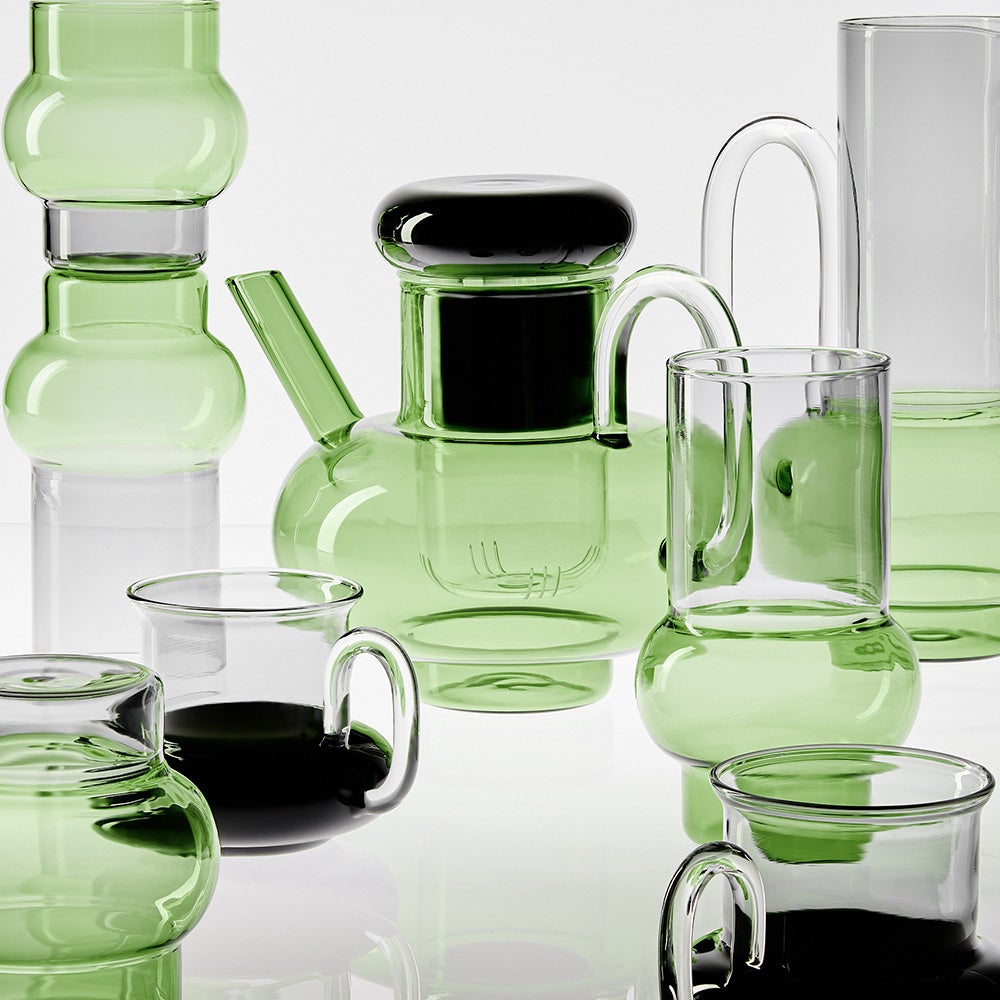  Bump Drikkeglas Høje Grønne 2-pak