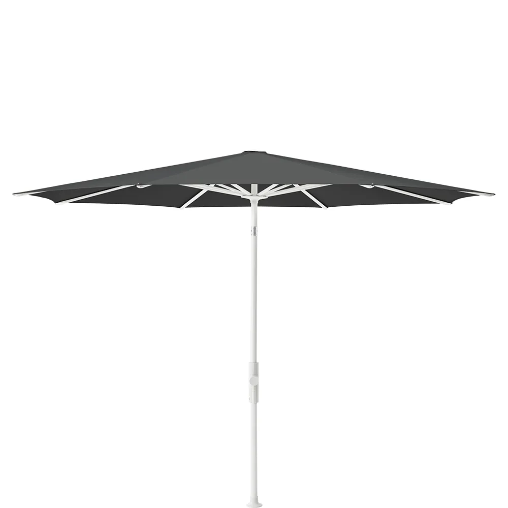 Twist 270 cm parasol matt white Kat.5 669 Carbone