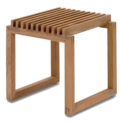 Cutter skammel i teak