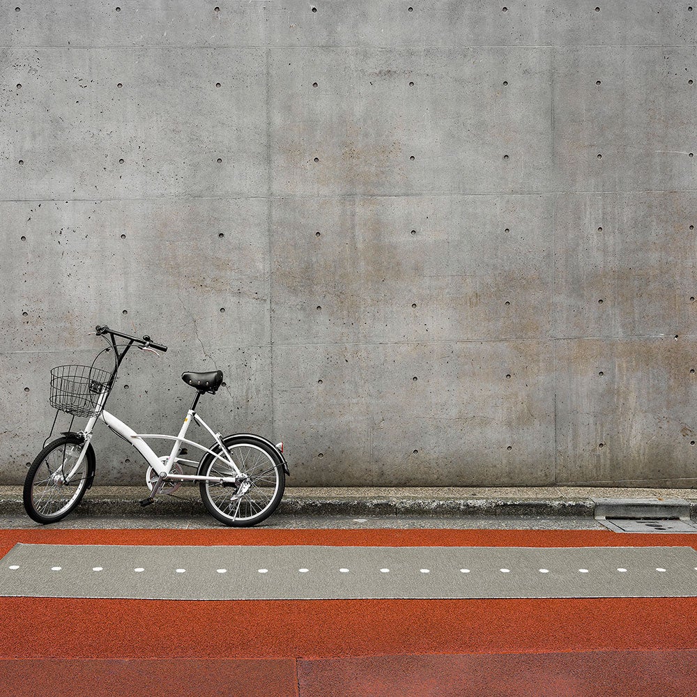 Peg tæppe 70x280 cm dark linen / vanilla 