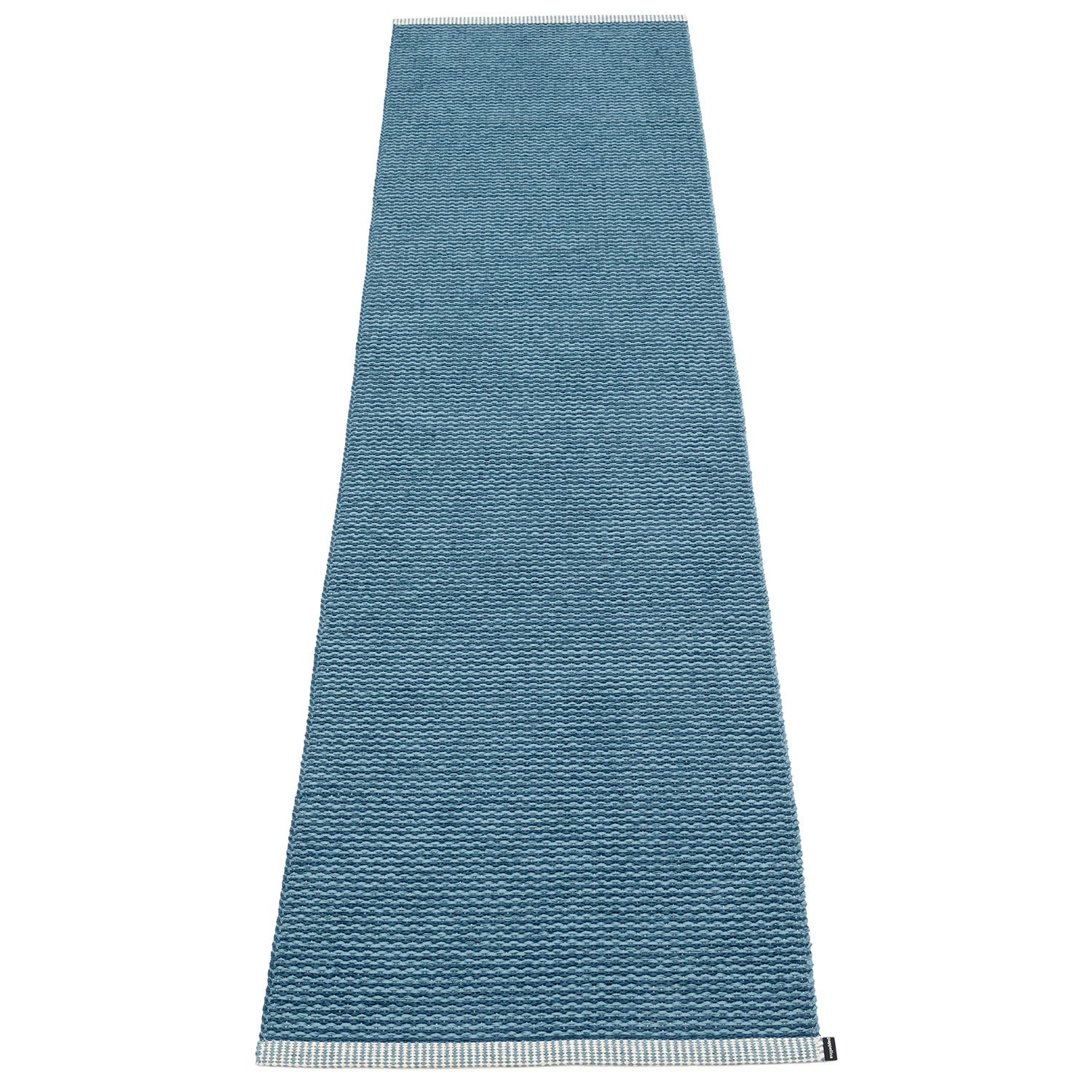 Pappelina, Mono tæppe 70x300 cm ocean blue / dove blue