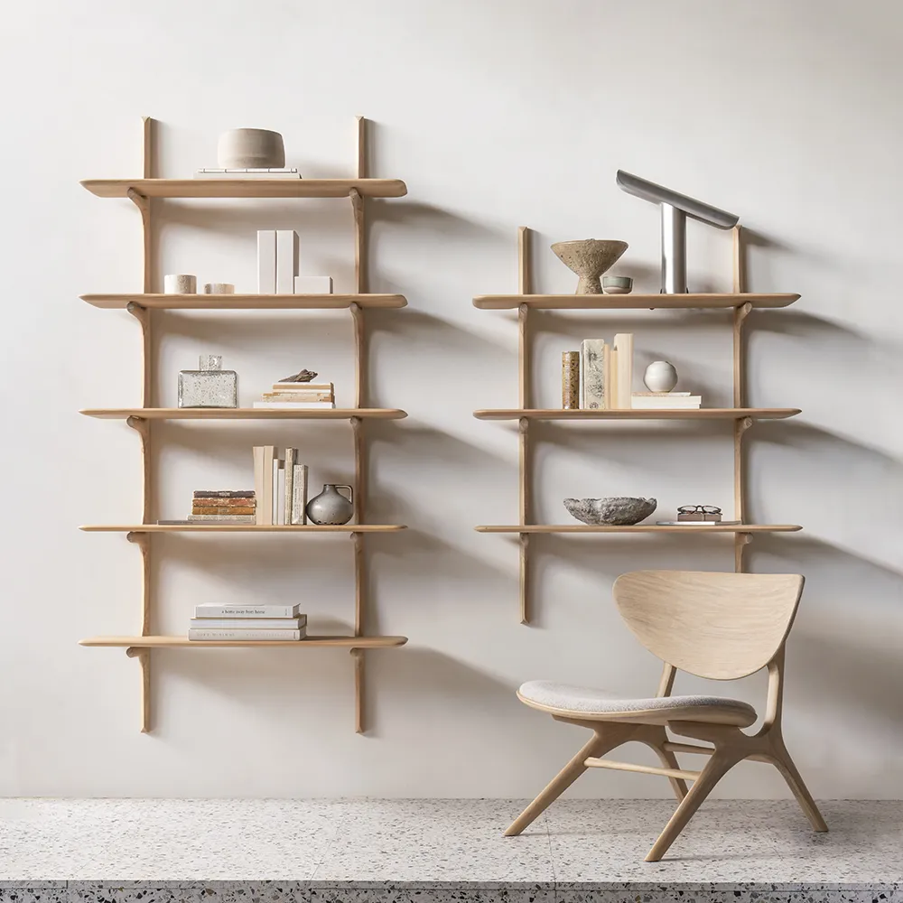 PI Væghylde Eg 3 hylder