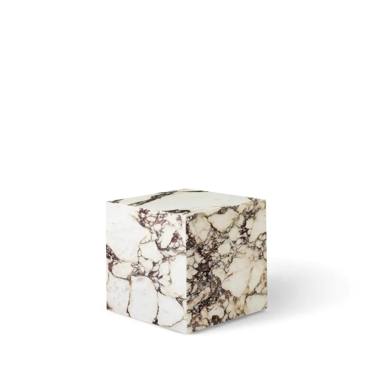 Audo CPH, Plinth Bord i Calacatta Viola-marmor