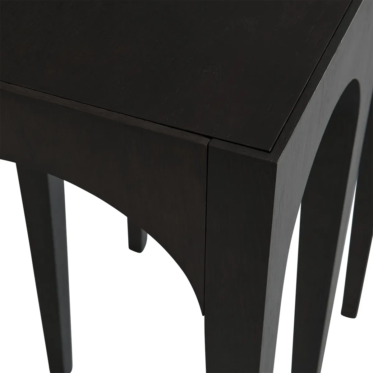 Bow Konsolbord, stort - Coffee Black Oak