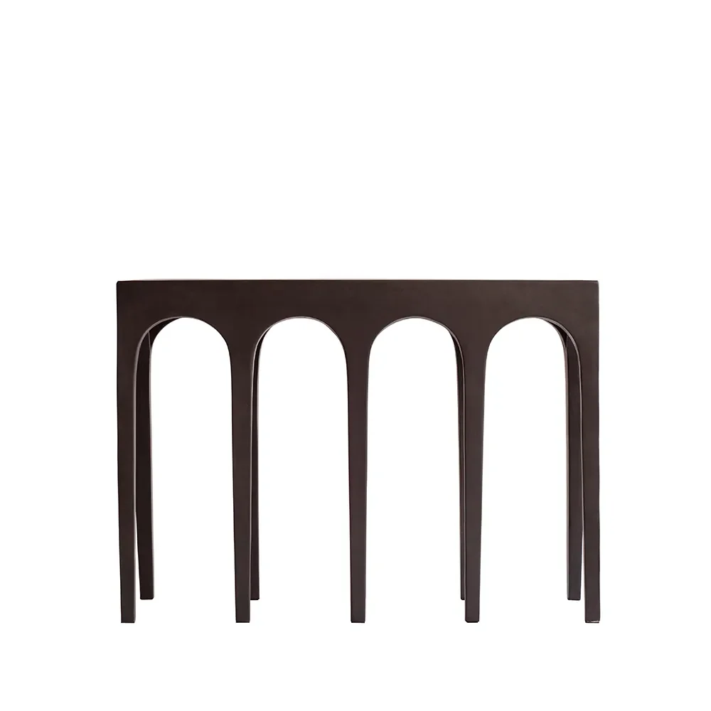 Bow Konsolbord, stort - Coffee