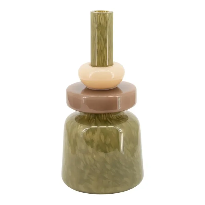 By-Boo, Toras 1 vase 19,5x19,5x40 cm glas multicolour