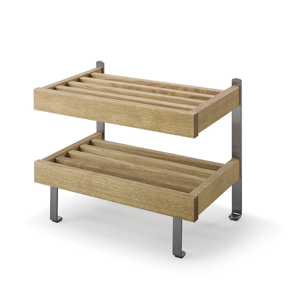 Oscarssons Möbel, Nadja skohylde olieret eg/grundstål