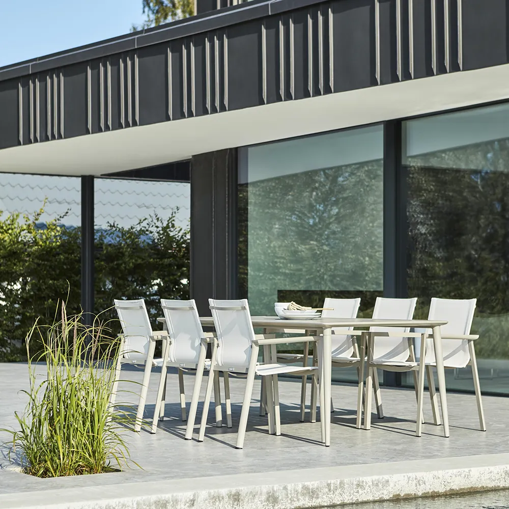 Delia Stabelstol Khaki/Textilene Brafab