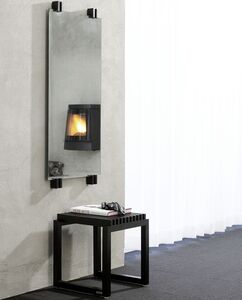 Cutter spejl sølv eg