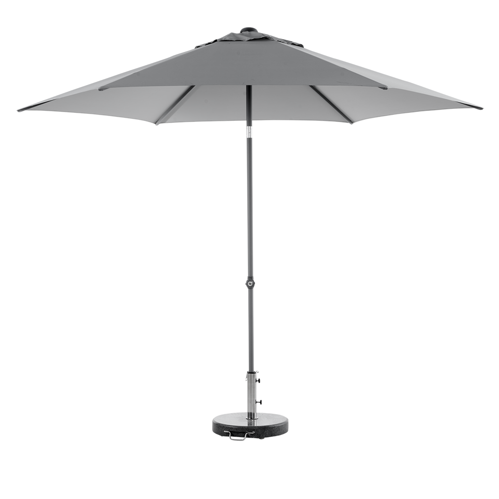 Brafab, POPPI - Parasol Ø300 cm-grå