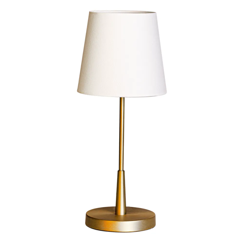 by Rydéns, Lumi bordlampe H: 48,5cm guld/hvid