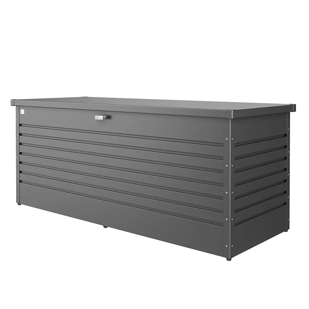 LeisureTime Box 200 metallic dark grey 