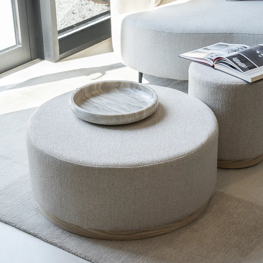 Puf Avah Large Taupe