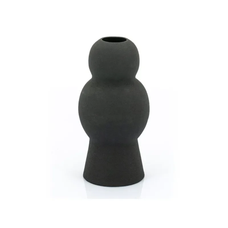 By-Boo, Bold vase 10x10x20.5 cm jern sort