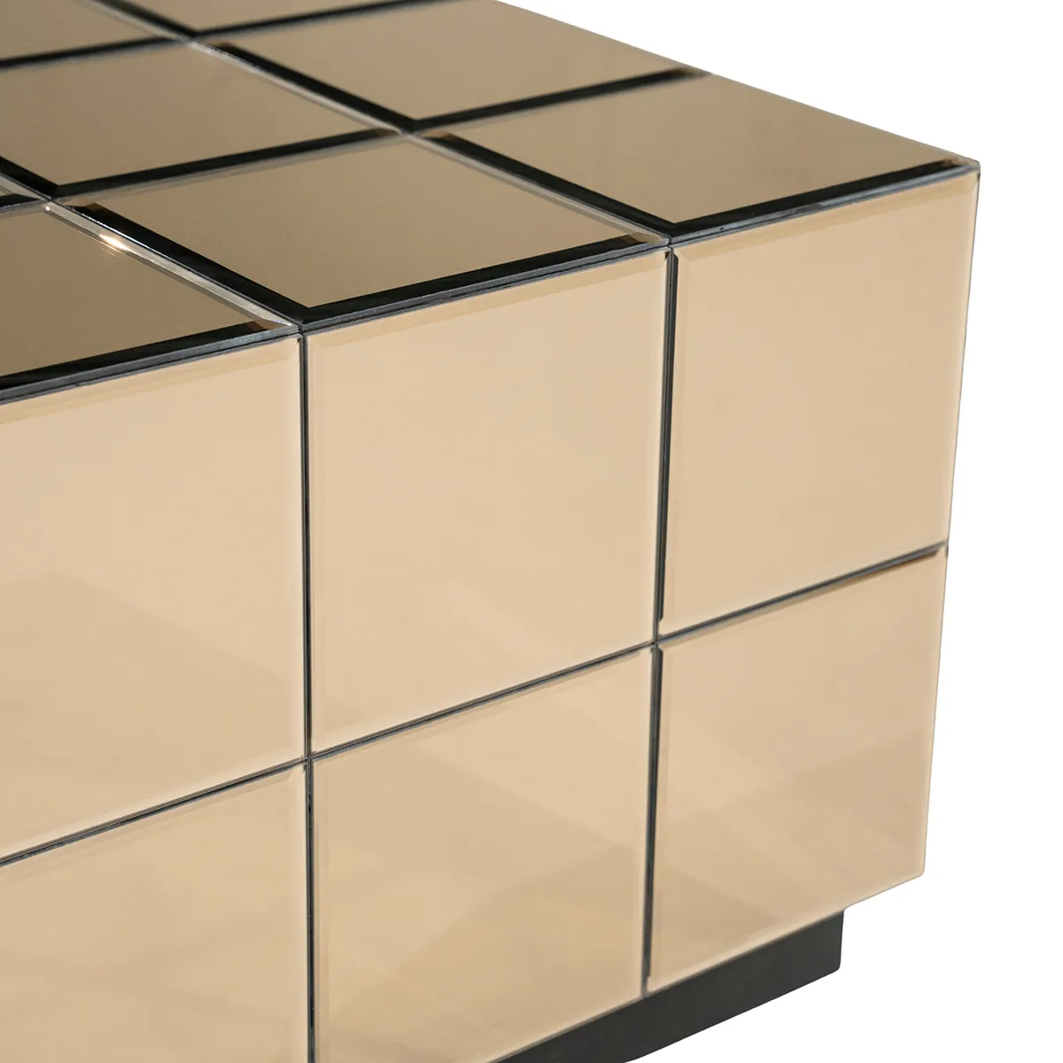 Flectron Sofabord Brown 60x60x35 cm