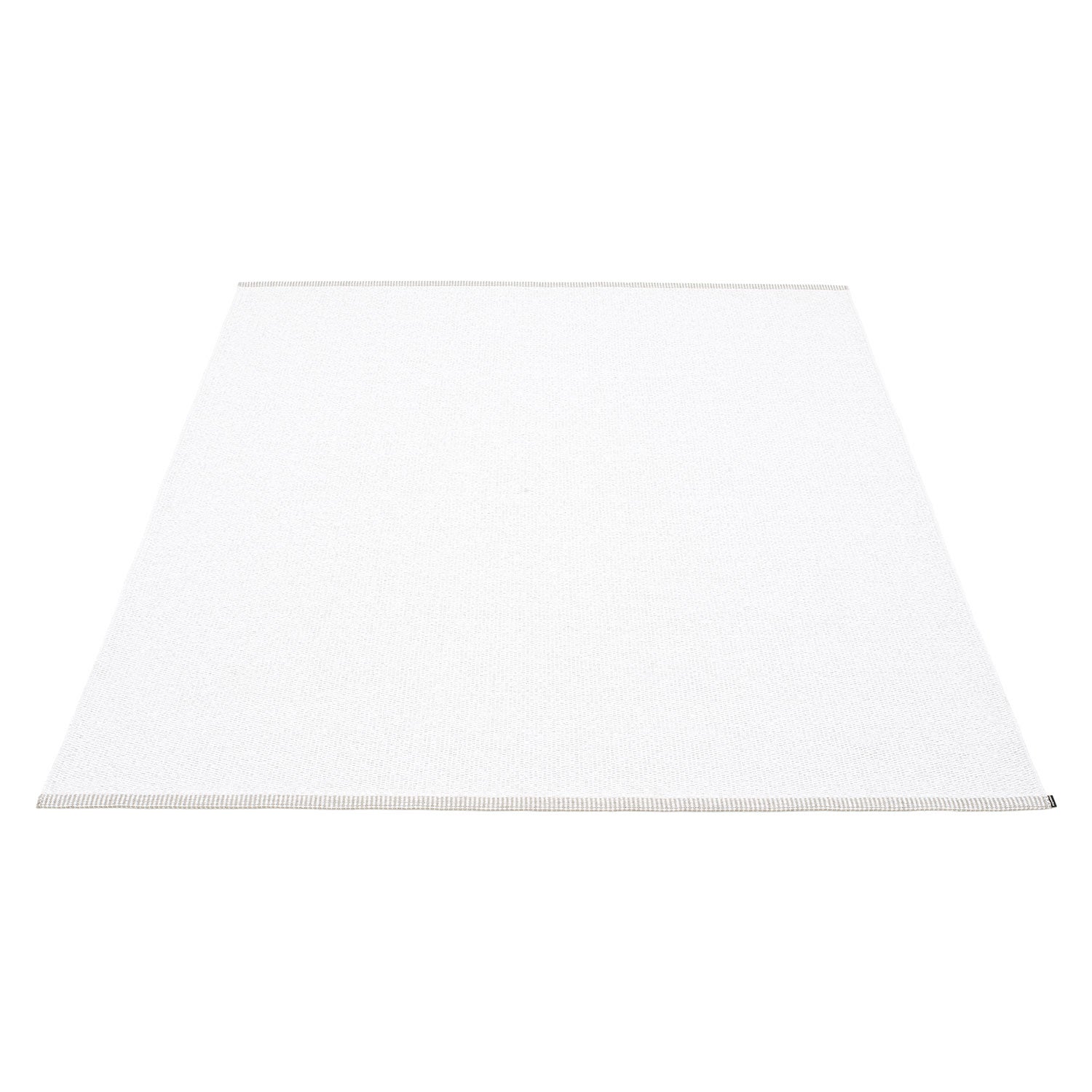 Pappelina, Mono tæppe 180x220 cm white