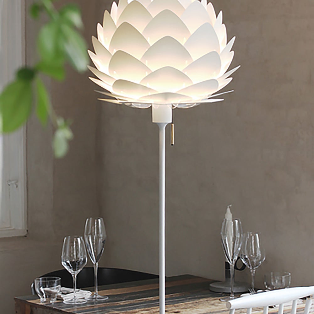 Aluvia Lampeskærm Ø40 cm Pearl White