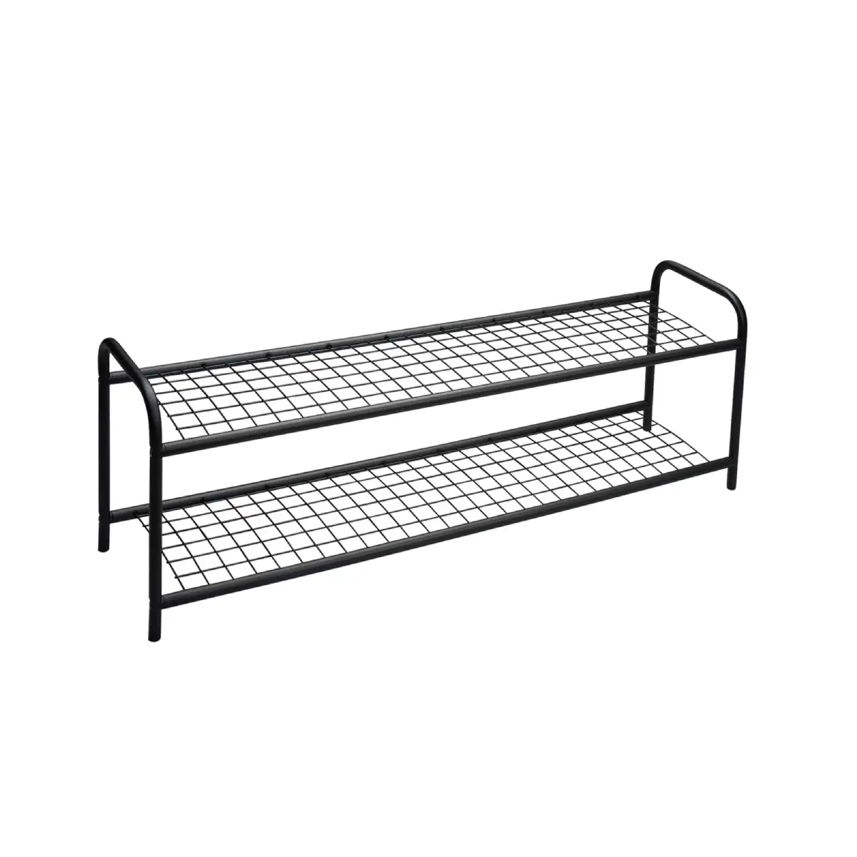 Emelie skohylde 100 cm Sort Sort