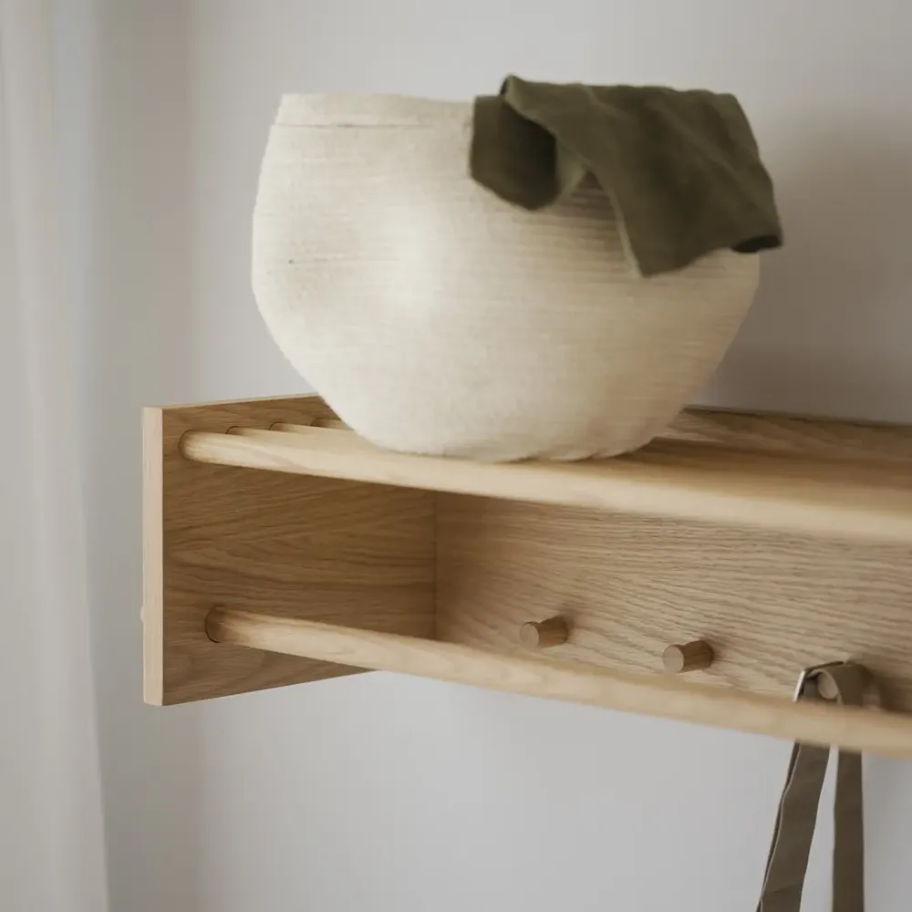 Hillmond hattehylde 80x28 cm eg