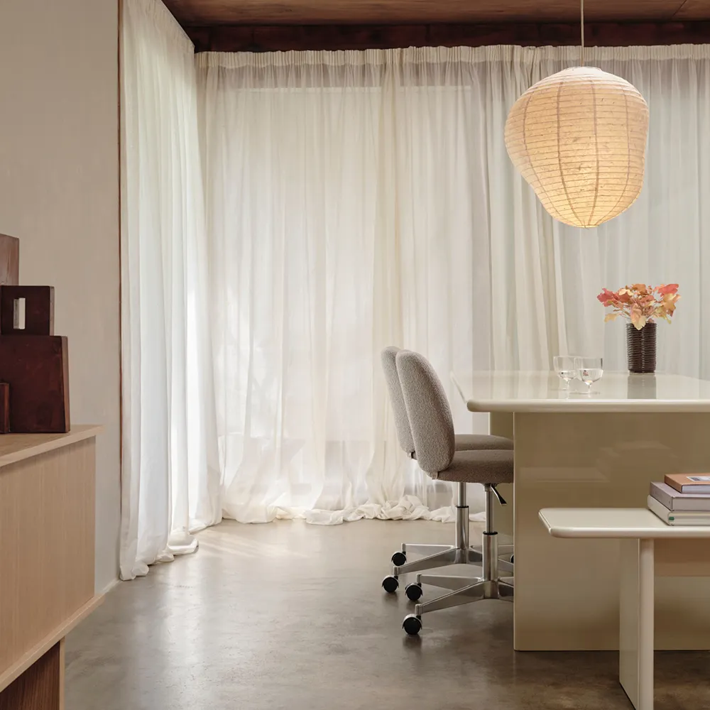 Kurbis Lampeskærm 80 cm Natural