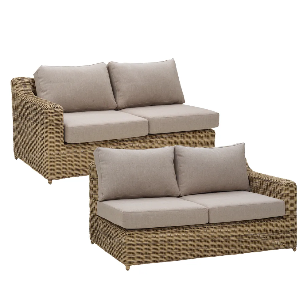 Brafab, Glendon endestykker, 2-pak  Rustic / 220 Beige