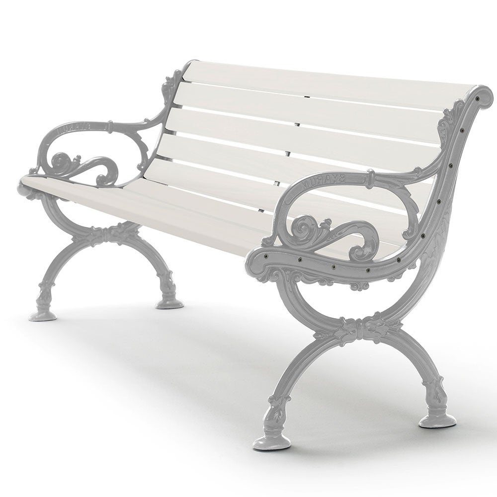 Byarums Bruk, Byarum sofa 125 cm stativ: natur / træ: hvidlakeret fyr