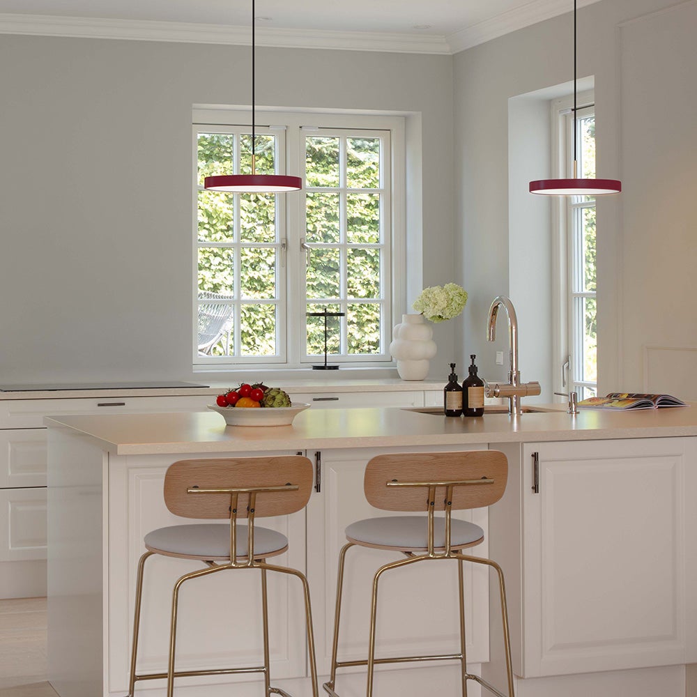 Asteria Plus Mini loftslampe Ø31 cm Ruby Red