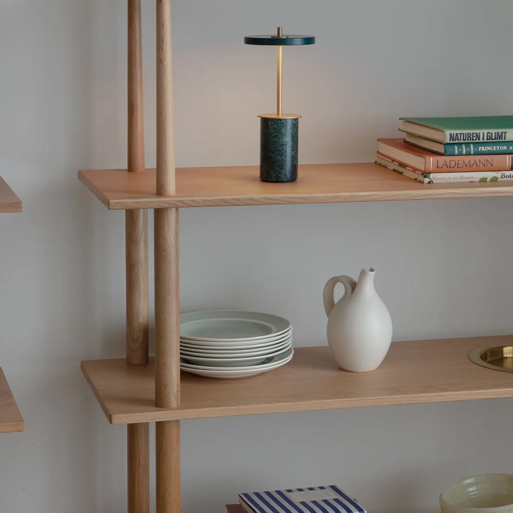 Asteria Move Mini  Bærbar lampe Green Marbel