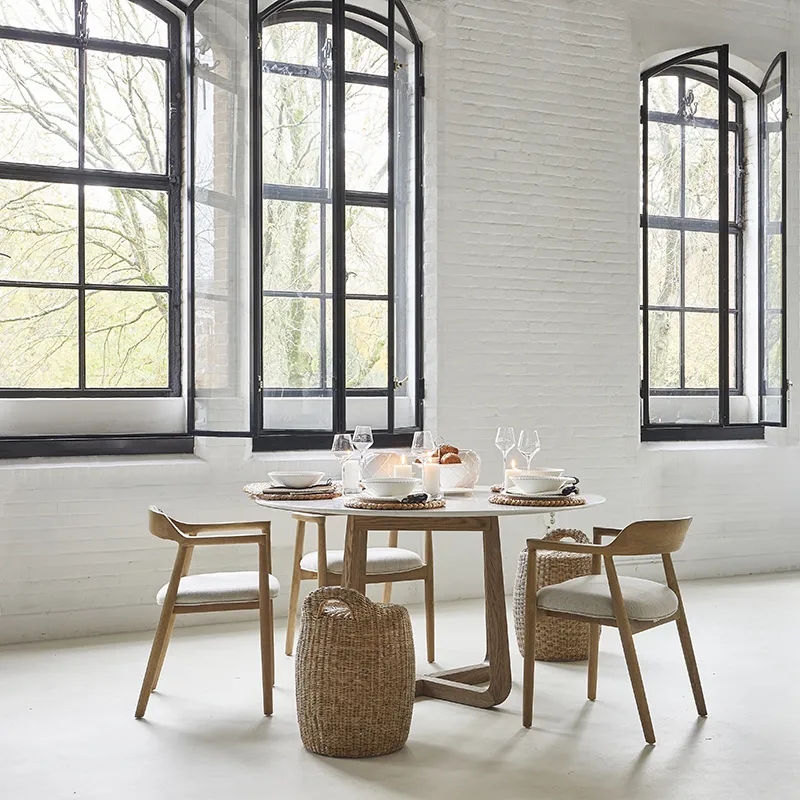 Puglia stol med armlæn