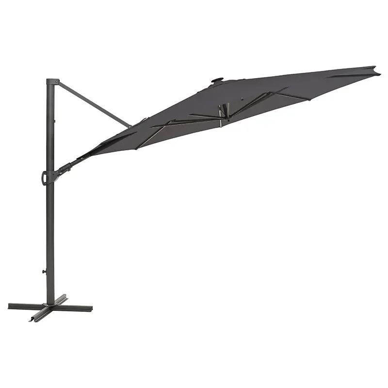 Cilento parasol 350 cm Antracit / Grey