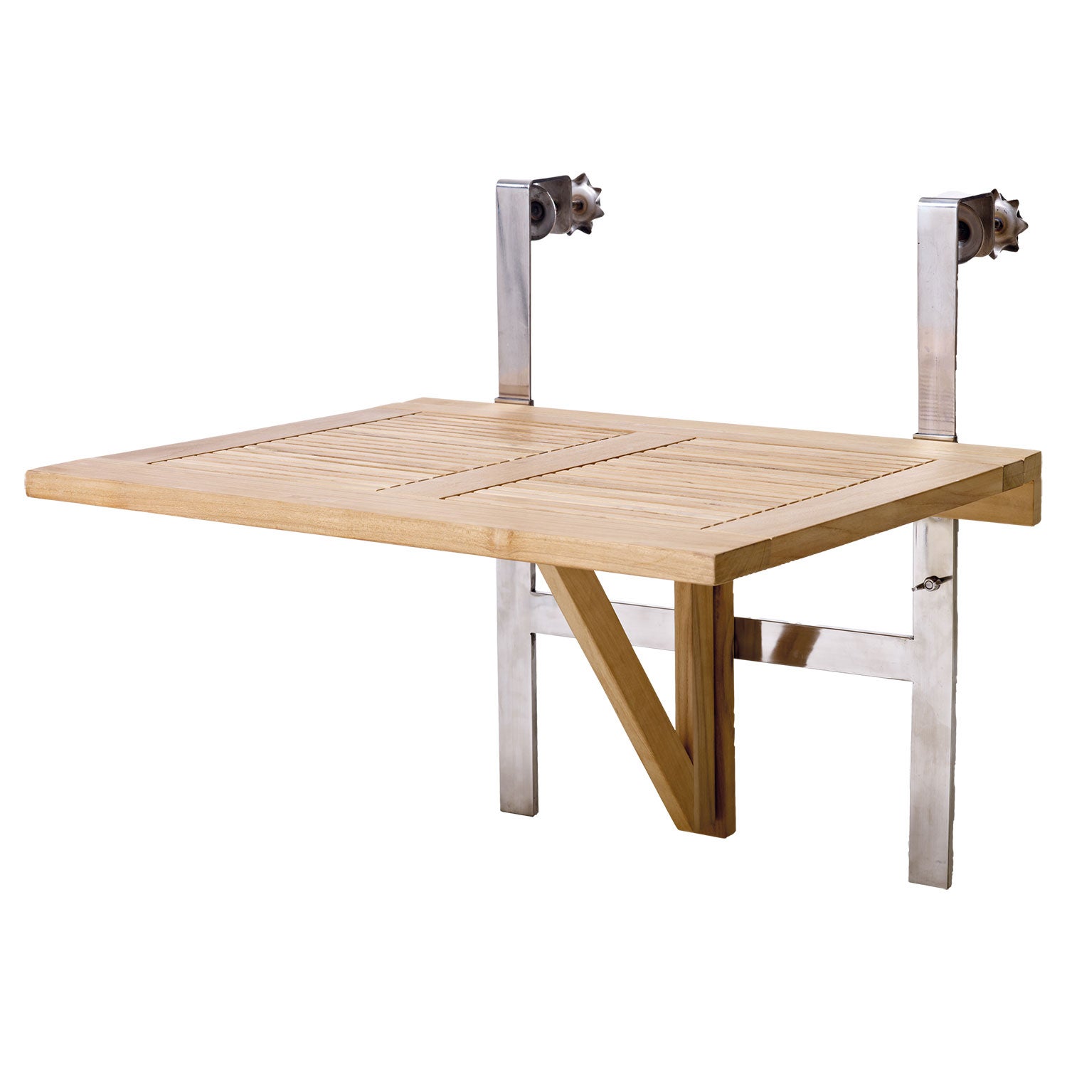 Cinas, Balkongbord 51x65 cm Balkon bord teak