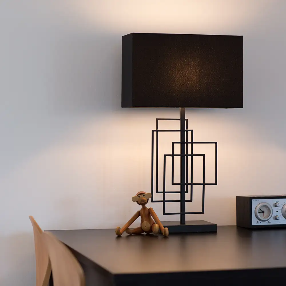 Paragon Bordlampe 69 cm Sort