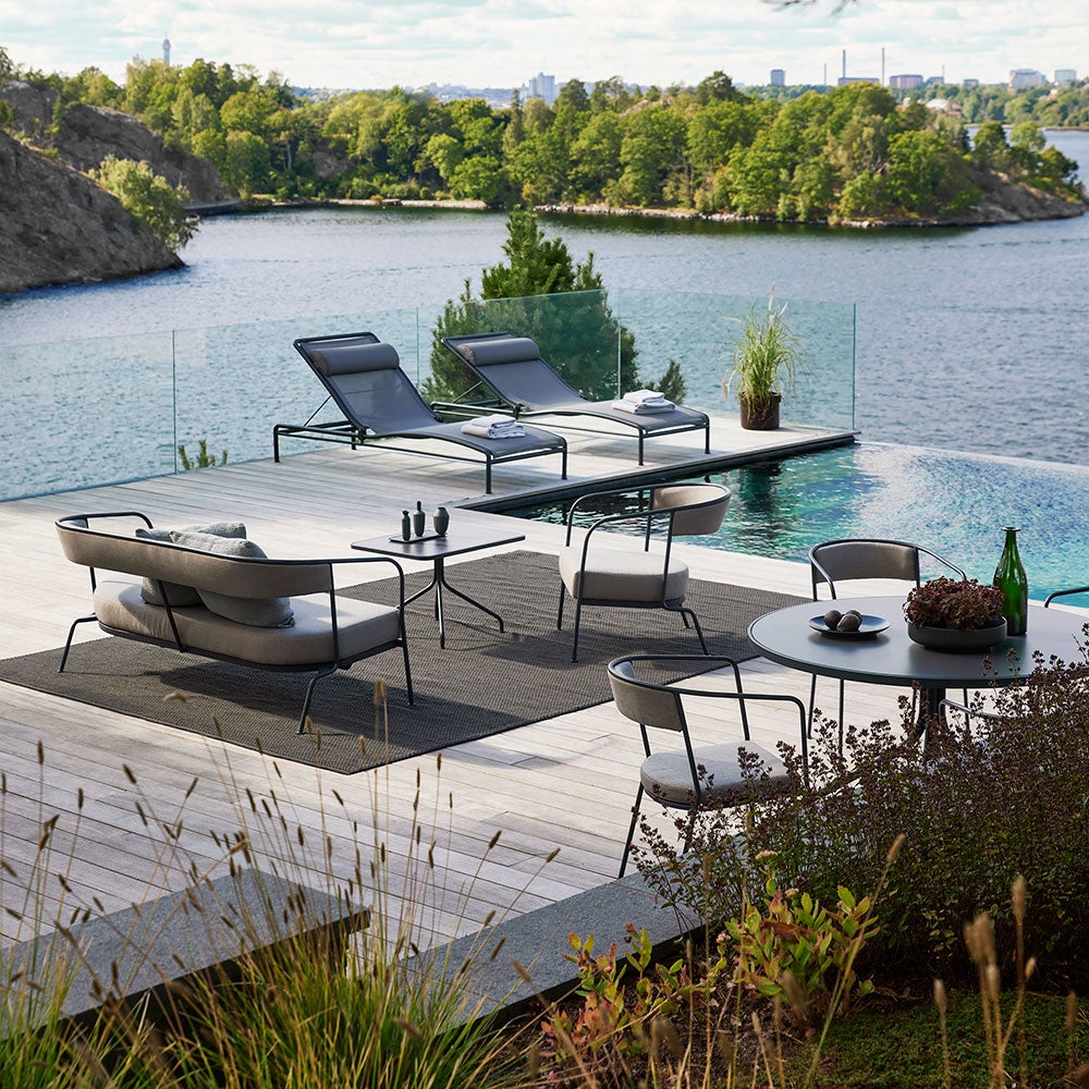 Arholma Sofa Dark Grey Skargaarden