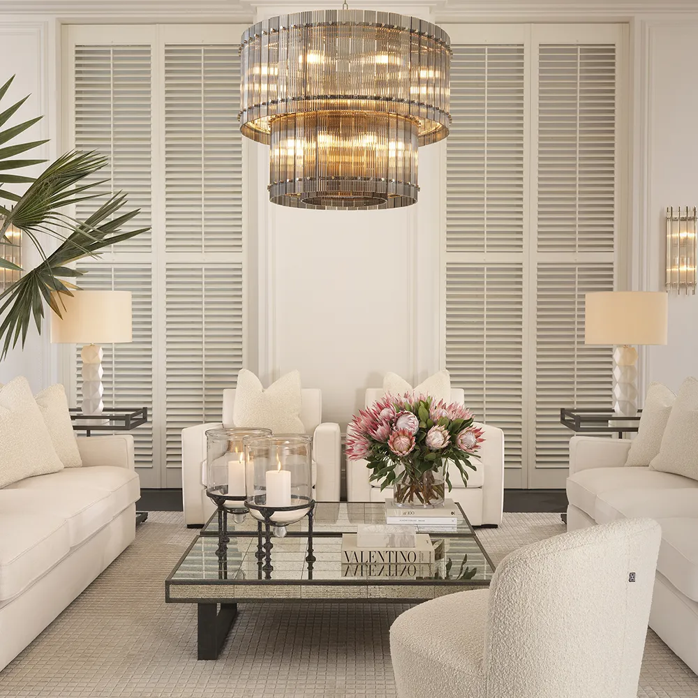 Lænestol Doria Bouclé Cream