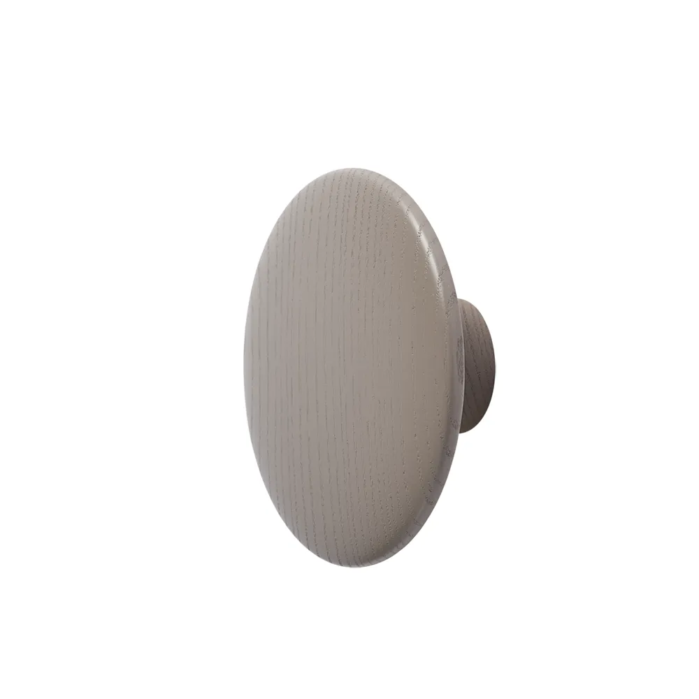 Muuto The Dots tøjknag taupe Ø13 cm