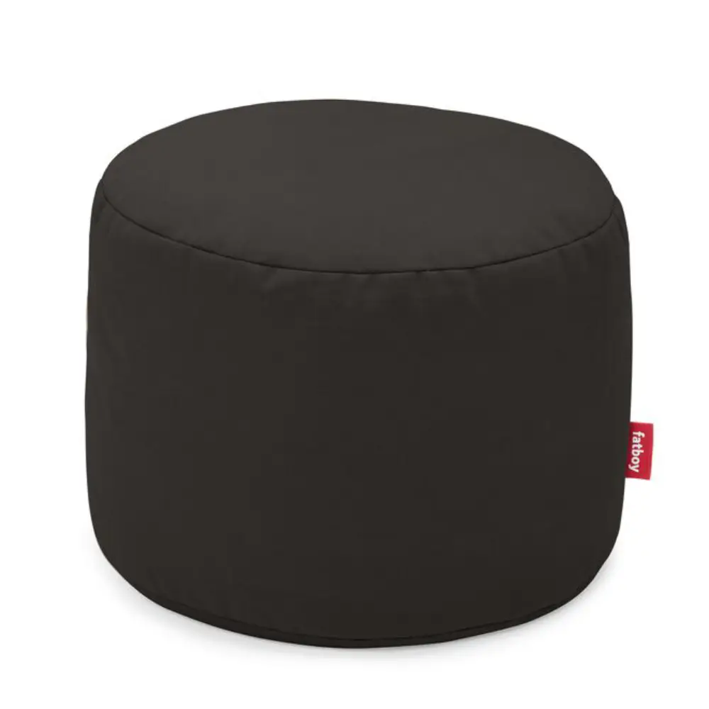 Fatboy, point canvas recycled puf black licorice
